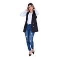 thumbnail image 1 of Chaleco Bléiser Mujer Frente Abierto Vestir Elegante Casual, 1 of 6