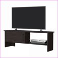 thumbnail image 6 of TV Furniture Modern Stained Walnut Entertainment Center with Storage | Particle Board | Melamine, 6 of 8