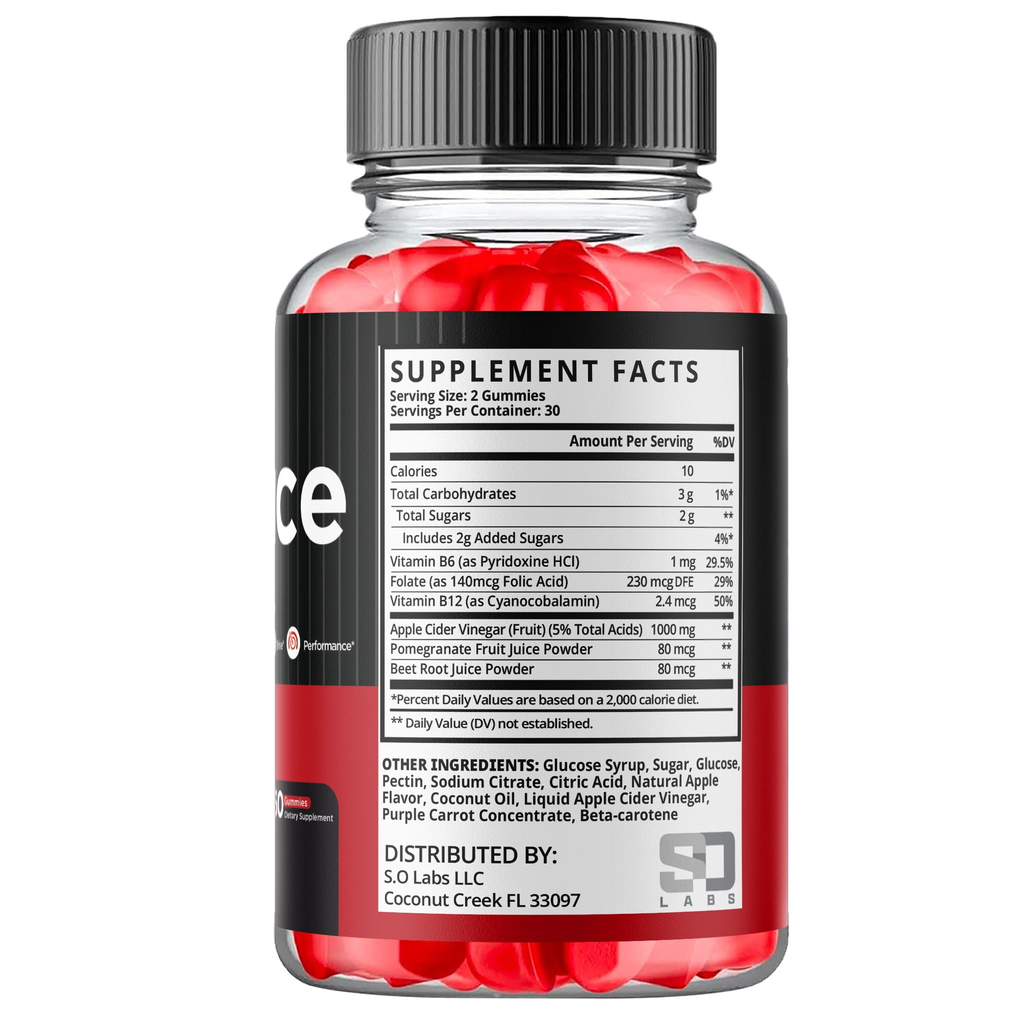 Jellyforce Gummies Advanced Formula All Natural Vitamin Supplement Jelly Force 60 Gummies
