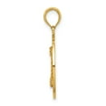 thumbnail image 2 of FB Jewels 14K Yellow Gold Pentwater Mi Round Frame with Lighthouse Center Pendant, 2 of 4