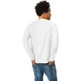 thumbnail image 2 of Hanes Men's and Big Men's Authentic Long Sleeve Tee, up to Size 3XL, 2 of 3
