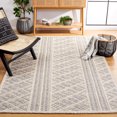 thumbnail image 2 of SAFAVIEH Trace Alexanndria Geometric Area Rug, Grey/Beige, 5' x 8', 2 of 8
