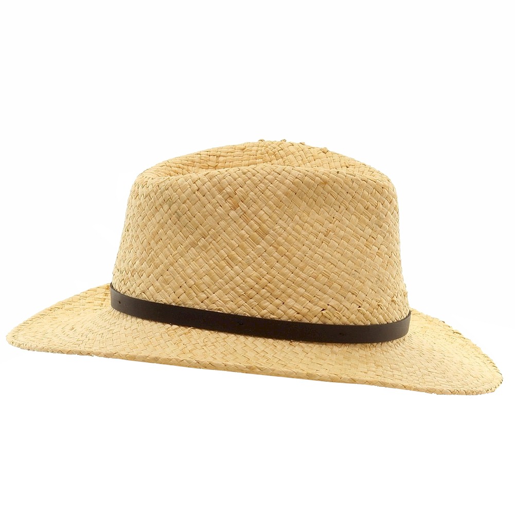 scala raffia mens hat