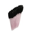 thumbnail image 1 of 50 Pcs Brosses à Cils Jetables Maquillage Extension de Cils Rose+noir, 1 of 9