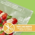 thumbnail image 2 of Bolsas selladas al vacío FoodSaver de un cuarto de galón precortadas, paquete de 19, 2 of 7