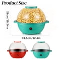 thumbnail image 3 of Automatic Stirring Popcorn Maker Popper with Lid, Electric Popcorn Popper Hot Oil Popcorn Machine Serving Bowl & Convenient Storage Families Parties(220v), 3 of 6