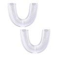 thumbnail image 1 of HLONK 2 Pcs U-shaped Toothbrush Heads Replacement Electric Toothbrushes Type Ultrasonic Whitening Teeth Cleaner, 1 of 6