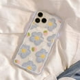 thumbnail image 3 of Compatible with iPhone 11 Pro Max Case with Flower Cute Strawberry Lace Design for Girls Woman TPU Protective Slim Shockproof Floral Case for iPhone 11 Pro Max-Blue, 3 of 4