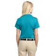 thumbnail image 2 of Port Authority Tech Pique Polo (L527) Deep Teal Blue, M, 2 of 2