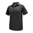 thumbnail image 1 of Monterey Club Men's Melange Contrast Golf Polo Shirt #1683, 1 of 2