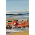 thumbnail image 2 of Fitzsimmons, A. 17x24 Gold Ornate Wood Framed with Double Matting Museum Art Print Titled - The Beach III, 2 of 4