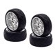 thumbnail image 4 of Neumáticos de rueda 1/10 1//14 1/16, de rueda de 12mm para coches de , camiones, piezas de mejora DIY Macarena ruedas de oruga rc, 4 of 8