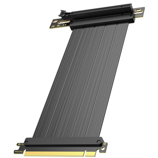 Cable vertical PCI-E 4.0 JEYI de alta velocidad flexible de 20 cm para GPU