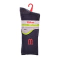thumbnail image 1 of Calcetas Wilson para Hombre, 3 Pares Negro Talla CH, 1 of 4