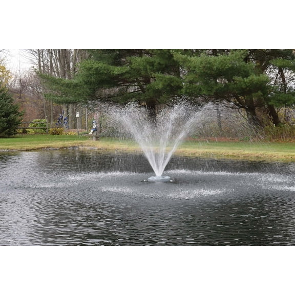EasyPro AF5015 AquaFountain 1/2 hp / 115 Volt with 150' Power Cord, Timer & GFI/Rocket & Wide Umbrella Nozzles / 30" Minimum Operating Depth Required