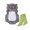Gray, variant on Baby Boy Girl Halloween Outfit 0 3 6 12 18 Months Infant Sleeveless Hooded Owl Romper Jumpsuits with Stockings Halloween Clothes