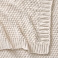 thumbnail image 3 of Better Homes & Gardens Super Soft Chenille Knit Oversized Couch Throw Blanket, Vanilla Dream, 50 x 72 in, 3 of 5