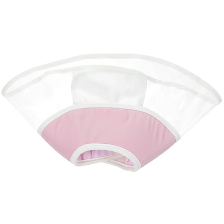 LULULION Pet Neck Cones Cat Red Pvc 1Pack Anti Licking