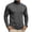 Dark Gray, variant on Mens Tops Long Sleeve Mock Neck Loose Fitted Soft Breathable Comfy Casual Base Layer Loungewear Tops