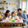 thumbnail image 6 of JHEHF 9 PCS Easter Honeycomb Centerpieces Cute Rabbit & Eggs Tabletop 3D Table Honeycomb Decor for Tiered Tray Mantel Shelf Table Decor, 6 of 9