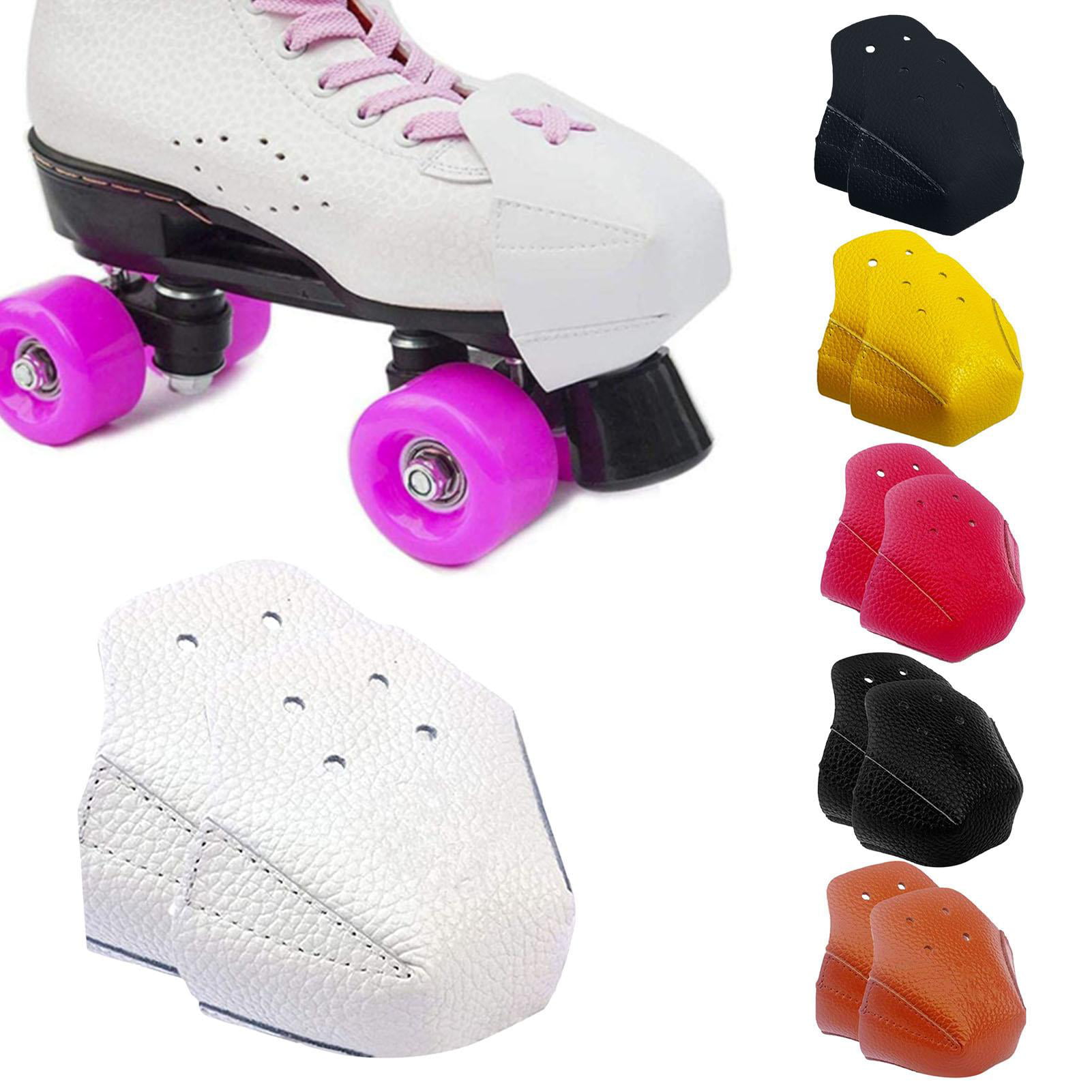 Roller Skate Protectors Skate Cap Protectors Toe Cap Guard Artificial Leather 
