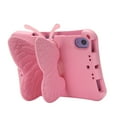 thumbnail image 4 of For iPad Mini 5/4/3/2/1 Cute Rotating Butterfly Stand Case,Rotatable and Folding Soft EVA Stand Lightweight Rugged Heavy Duty Shockproof Kids Friendly Case Cover,Pink, 4 of 7