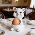 thumbnail image 4 of ddioayh Easter Puppy Egg Holder Ceramic Egg Tray Cup And Bowl For Holiday Decor Home Decoration Durable Minimalist Design Perfect For Easter Gifts, 4 of 6