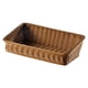 thumbnail image 1 of Cesta de pan, cesta de ratán de imitación, organizador de cesta de frutas tejida para almacenamiento de alimentos, para mesa de picnic al aire libre, 1 of 8