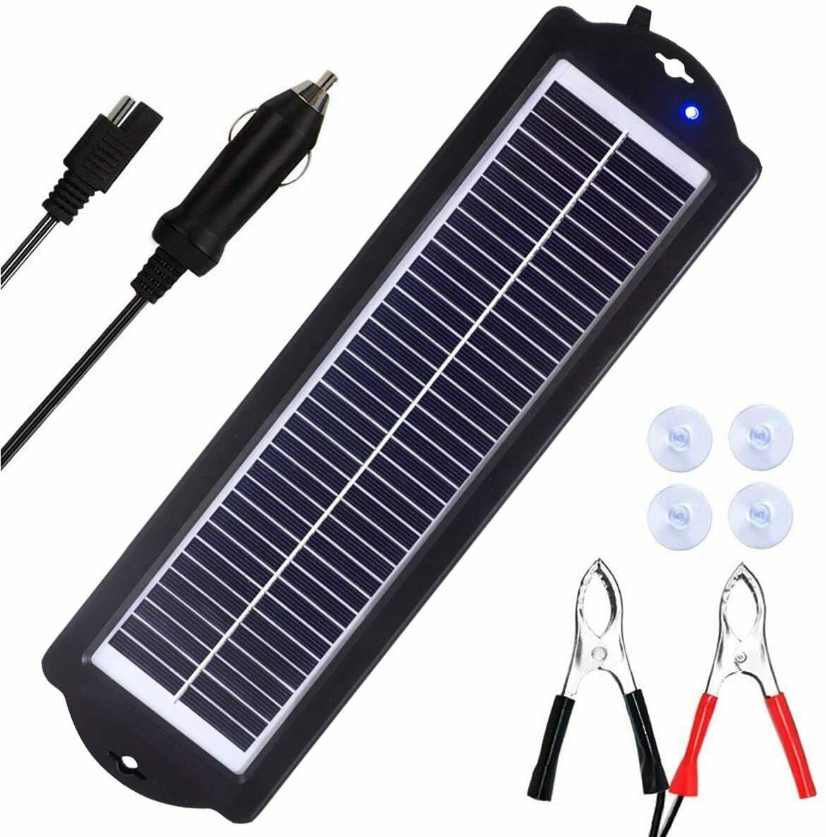 Buy 3W Solar Panel Kit Mono 3 Watt 12V Trickle Charge Battery Charger