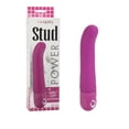thumbnail image 1 of CalExotics Power Stud "G-Spot" 3-Speed Pliable & Durable Vibrator - Pink, 1 of 3