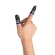 thumbnail image 1 of Juegos para teléfonos inteligentes Mangas para la punta de los dedos Guantes a prueba de sudor Pantalla táctil portátil Fundas para controladores reutilizables y cómodas Gris plateado 2 piezas Methold EL005369-03, 1 of 2
