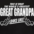 thumbnail image 3 of CafePress - THIS IS WHAT THE WORLDS GREATEST GREAT GRANDPA LOO - Men's Classic Graphic Cotton T-Shirt, 3 of 4