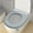 Gray-2, variant on High Foam Toilet Seat Cushion for Household Use, Washable and Wipeable Commode Ring Protector for All Seasons, Soft Padded Bathroom Seating Cover for Restroom Comfort, 1 Piece Included, By UKHCCC