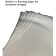 thumbnail image 5 of 23cm x 30cm  - 23cm x 30cm 100 Clear Cello Bags Adhesive 2Mil Heavy Duty Self Sealing OPP Plastic Gift Bags for Clothing T-Shirt Storage Envelope Gift Cellophane Wrap with Knurling Edges, 5 of 5