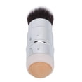thumbnail image 4 of Oil Absorbing Face Roller Portable Reusable Oil Control Volcanic Skin Roller Telescopic Foundation Brush Pink, 4 of 4