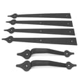 thumbnail image 5 of Qukaim Garage Door Hinge Handle Carbon Steel Garage Door Handle Decorative Hinge Handle for Door Shed Garage Cabinet, 5 of 8