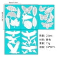 thumbnail image 5 of Fiudx Adhesivos para Ventanas con Forma de Colibrí, Diseño Anticolisión, Calcomanías Coloridas de Doble Cara, Evitan Impactos de Aves En El Vidrio, Decoración Versátil para Ventanas, Fácil de Aplicar, 5 of 5
