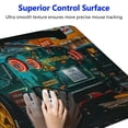 Wllo0ord Large Gaming Mouse Pads Japanese Street Modification Sports