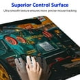 Wllo0ord Large Gaming Mouse Pads Japanese Street Modification Sports
