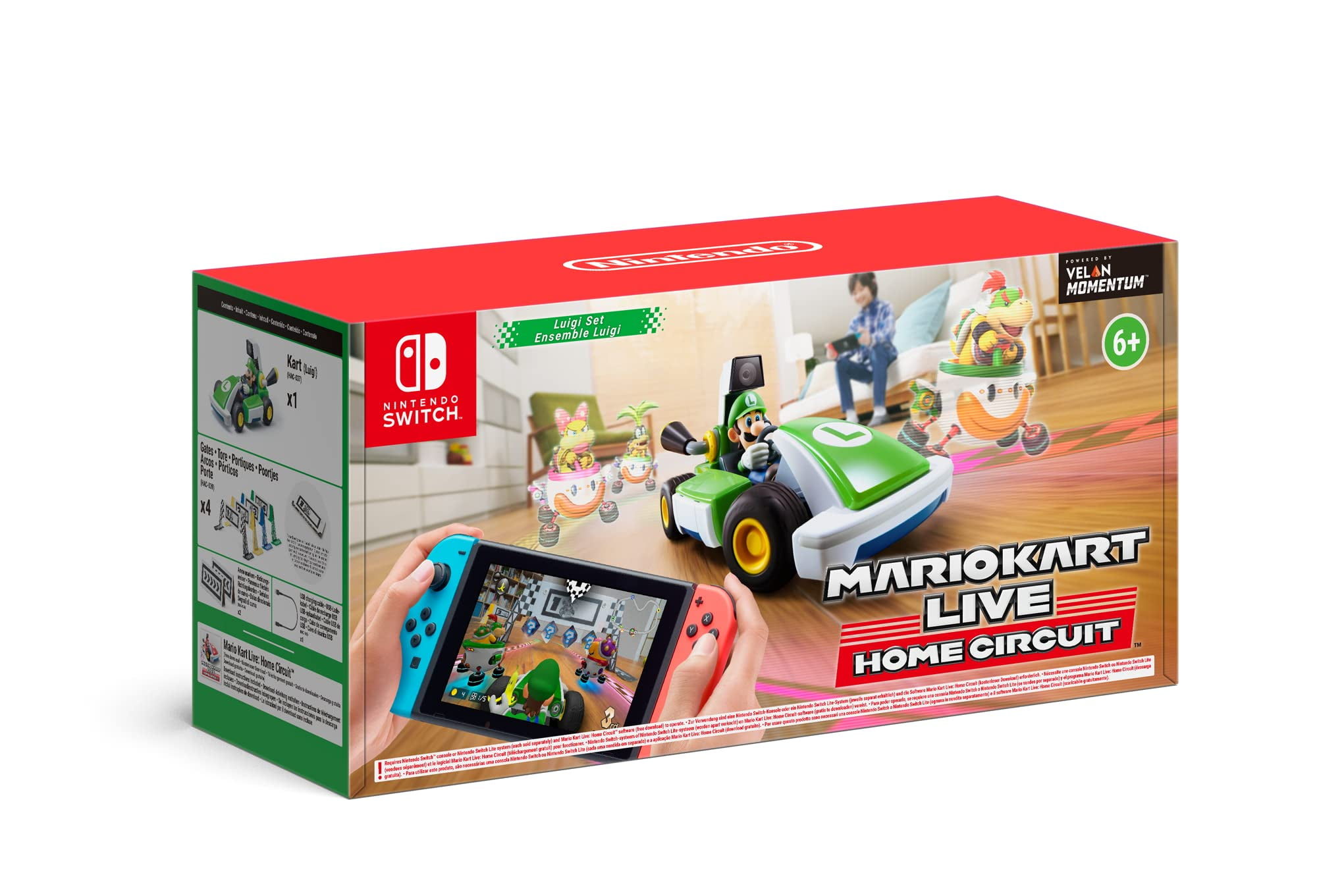 Nintendo Switch MARIOKART LIVE HOME CIRCUIT Amazon.com: Mario Kart Live: Home Circuit -Mario Set