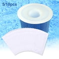 thumbnail image 2 of 5/10Pcs Swimming Pool Debris Leaf Garbage Filter Sock Sleeve for Skimmer Basket, 2 of 8