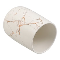 PBPBOX New Design Bathroom Toothbrush Cup Ceramic Marbling Pattern 1Set