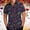 Shirts-A04Dark Blue, variant on Gamivast Mardi Gras Shirts for Men Regular Fit Striped Short Sleeve Casual Shirt Breathable Lightweight Button Down Tropical Shirts Party Beach Outfits