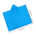 thumbnail image 2 of FESTFENDS Poncho Impermeable Para Adulto Con De Cuello Alto Y Secado Resistente, 2 of 7