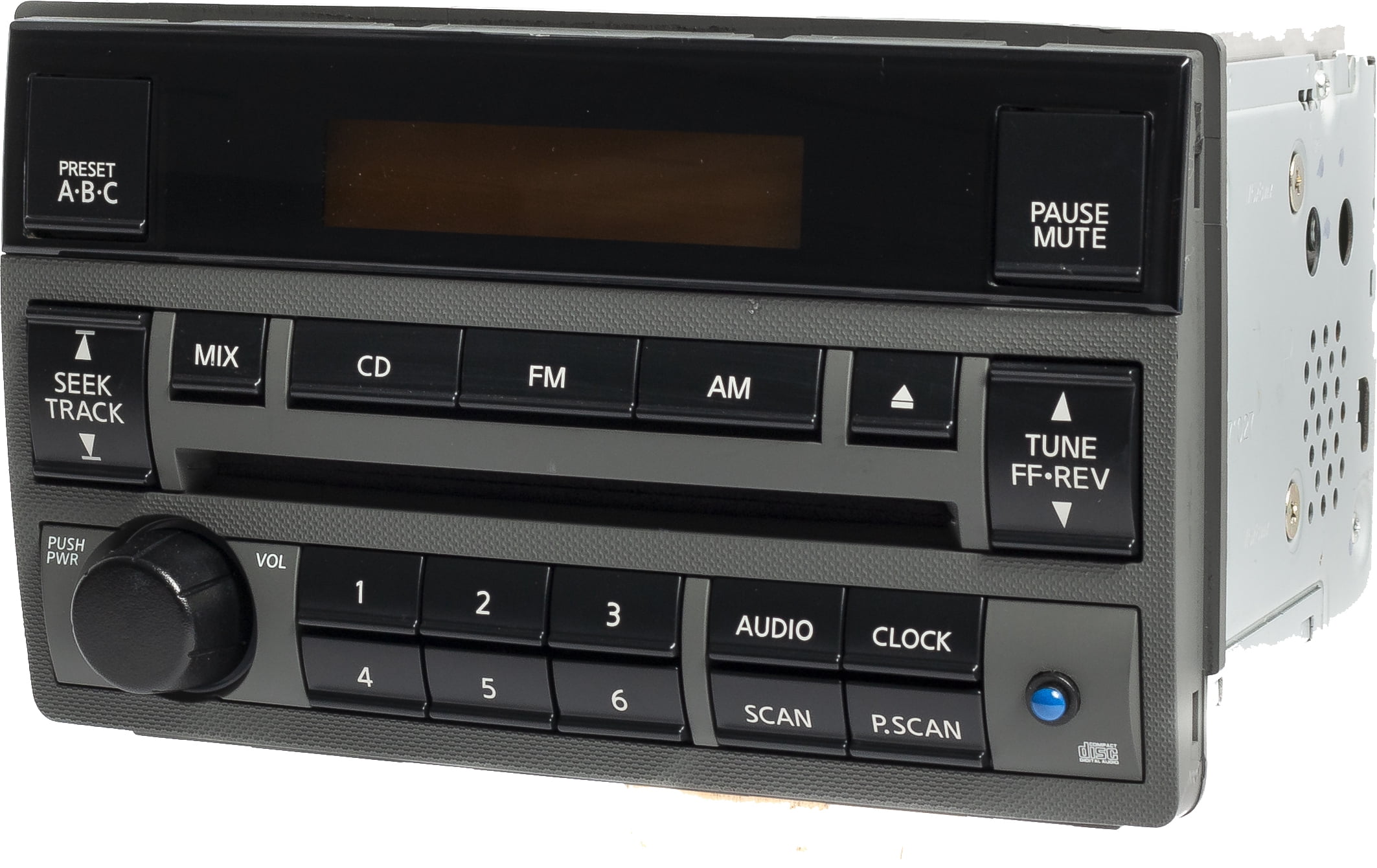 Restored 20052006 Nissan Altima AM FM Radio CD Player w Bluetooth Gray Part 28185ZB10A (Refurbished)