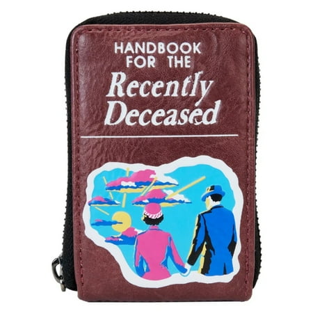 Loungefly x Beetlejuice Handbook For The Recently Deceased Accordion Wallet