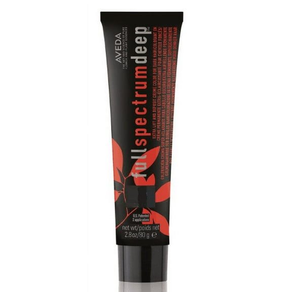 Aveda Full Spectrum Deep Extra Lift And Deposit Pemeanent Hair Color Red Base 2.8 Ounce 80 Milliliters