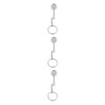 thumbnail image 1 of kurtrusly Keyring Key Chain Ring Coffee Accessories Stylish and Compact Silver Portafilter 2x2x2cm 3Set, 1 of 6