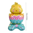 thumbnail image 3 of Decoraciones de Pascua, regalos de Pascua, adornos de Pascua, decoración inflable para exteriores, patio, terraza, jardín, festival, juguete inflable, decoración de Pascua, base de soporte inflable, c, 3 of 6