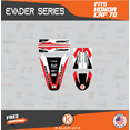 thumbnail image 2 of Kalair GFX Graphics Kit for Honda CRF70 (2004-2023) Evader Series, 2 of 5